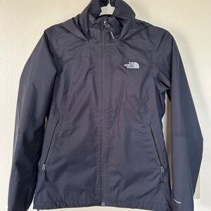 The North Face - Women's SIZE S - Black Full Zip Jacket - Role-able Hood - NICE